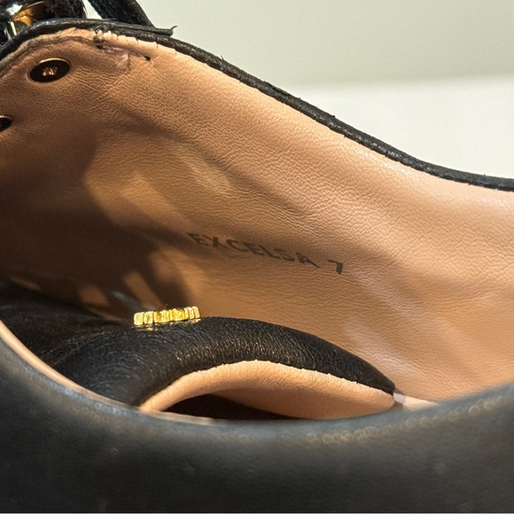 Stuart Weitzman Excelsa Sneakers in black leather size 7 - Picture 10 of 10